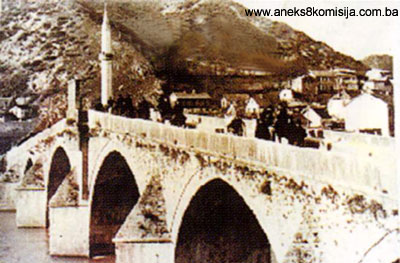 Građevina - stari kameni most - ćuprija (vakuf Haseći Ali-age Kolakovića) u Konjicu