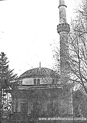 Mjesto Husein-begove džamije sa haremom