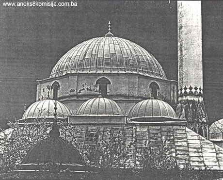 Sinan-begova džamija (Džamija Sinan-bega Boljanića), mjesto i ostaci graditeljske cjeline