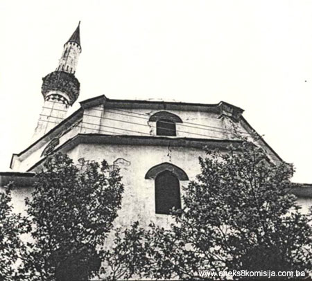 Sinan-begova džamija (Džamija Sinan-bega Boljanića), mjesto i ostaci graditeljske cjeline