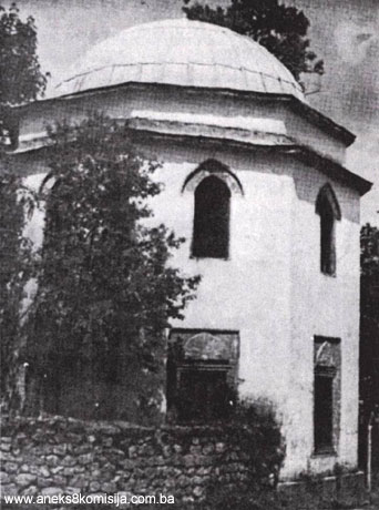 Sinan-begova džamija (Džamija Sinan-bega Boljanića), mjesto i ostaci graditeljske cjeline