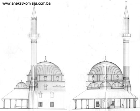 Sinan-begova džamija (Džamija Sinan-bega Boljanića), mjesto i ostaci graditeljske cjeline