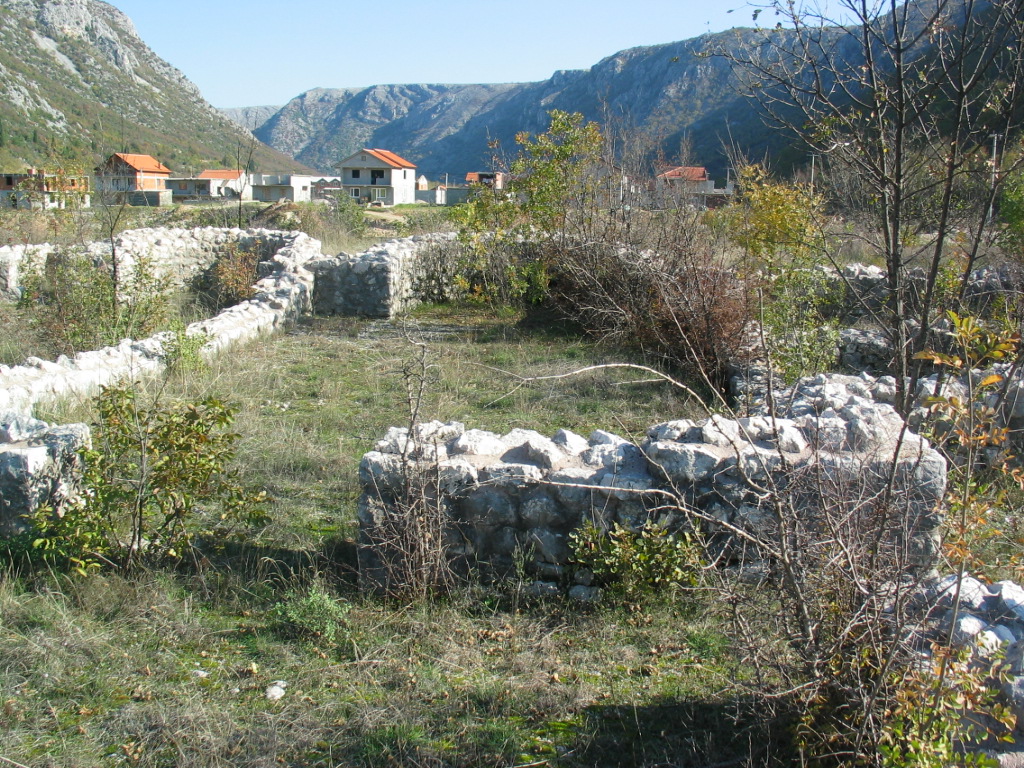 Kasnoantička dvojna bazilika i nekropola sa stećcima u Žitomislićima, arheološko područje