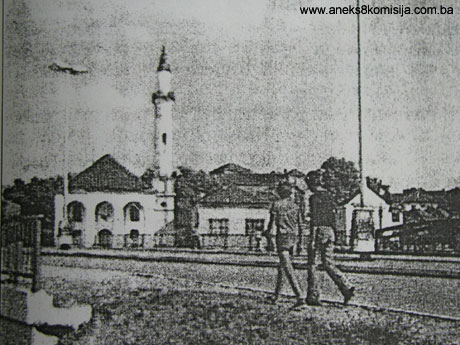 Savska (Atik) džamija, mjesto i ostataci graditeljske cjeline