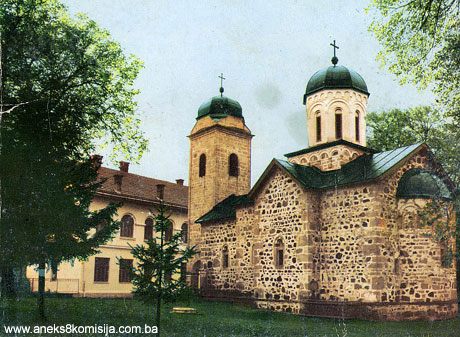 Manastir Ozren sa freskama, graditeljska cjelina