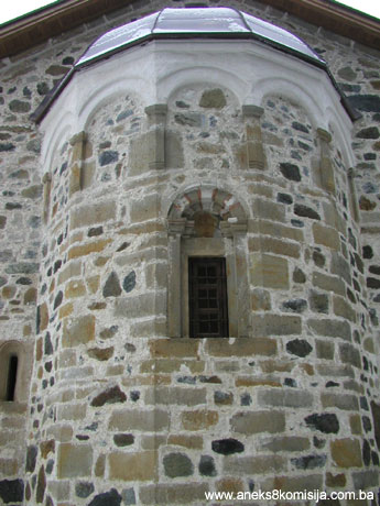Manastir Ozren sa freskama, graditeljska cjelina