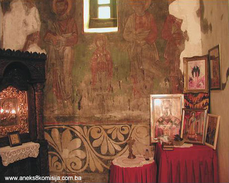 Manastir Ozren sa freskama, graditeljska cjelina