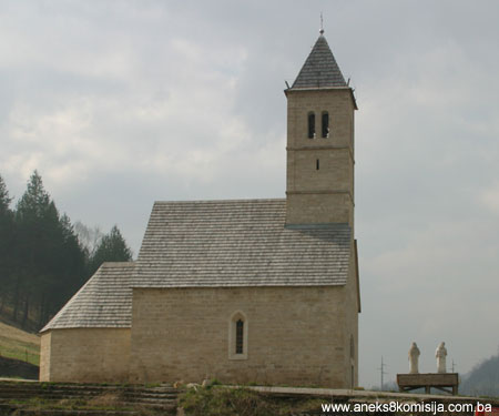Crkva sv. Ive u Podmilačju, graditeljska cjelina