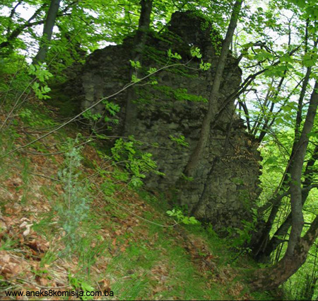 Stari grad u Kreševu, historijsko područje