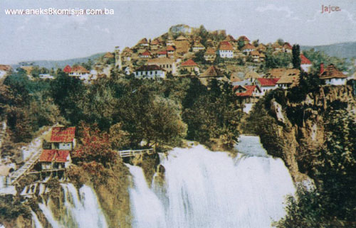 Jajce, historijsko gradsko područje