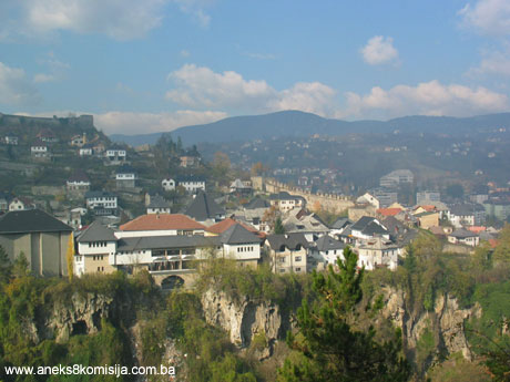 Jajce, historijsko gradsko područje