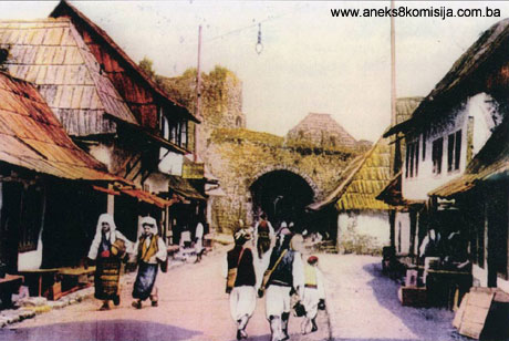 Jajce, historijsko gradsko područje