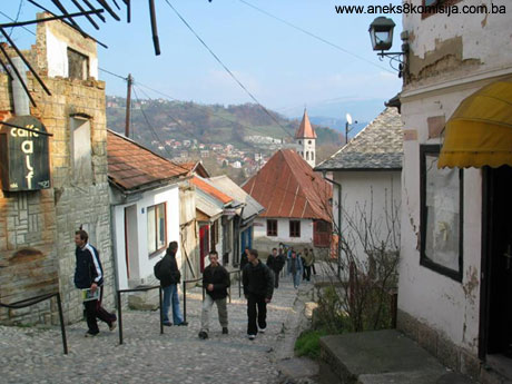 Jajce, historijsko gradsko područje