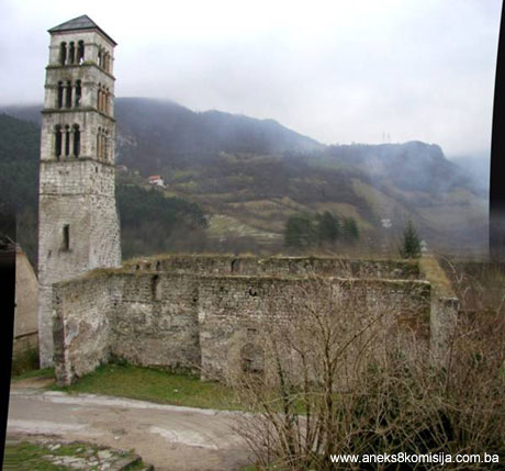 Jajce, historijsko gradsko područje