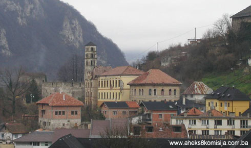 Jajce, historijsko gradsko područje
