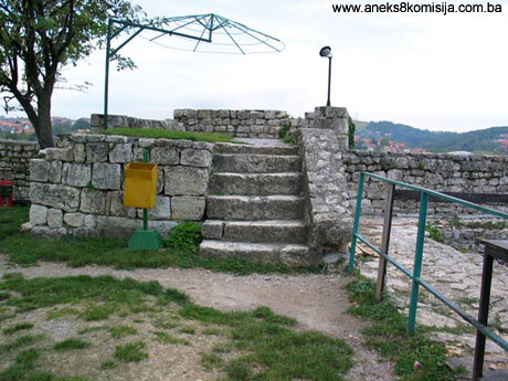 Stari grad Gradačac sa Gradaščevića kulom, historijsko  područje