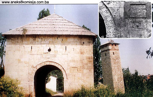 Stari grad Gradačac sa Gradaščevića kulom, historijsko  područje