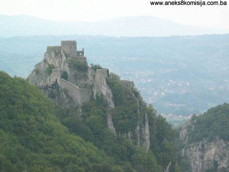 Stari grad Srebrenik, historijsko područje