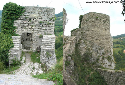 Stari grad Srebrenik, historijsko područje