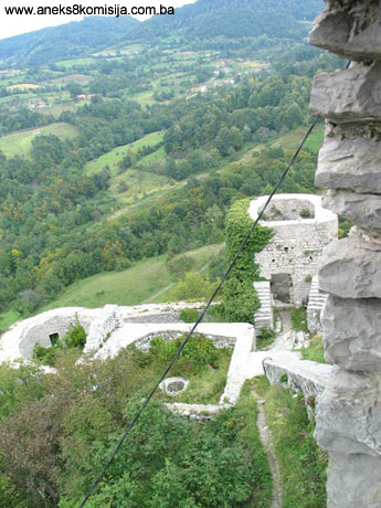 Stari grad Srebrenik, historijsko područje