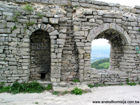 Stari grad Srebrenik, historijsko područje