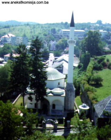 Husejnija džamija, graditeljska cjelina