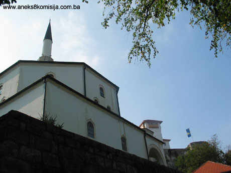 Husejnija džamija, graditeljska cjelina