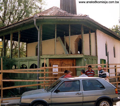 Tabačka (Tabačica) džamija u Visokom, graditeljska cjelina