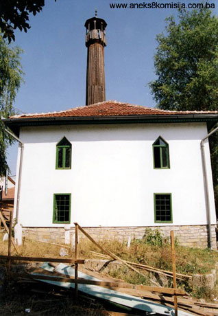 Tabačka (Tabačica) džamija u Visokom, graditeljska cjelina