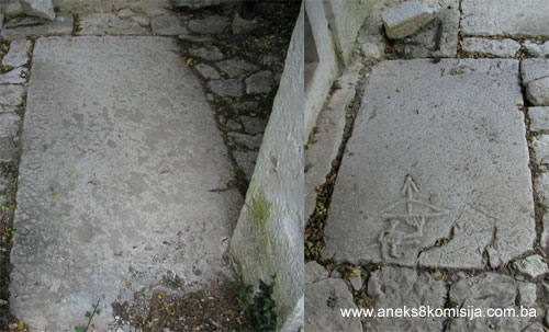 Crkva sv. Petra i Pavla sa grobljem, sudačkim stolicama, dvorištem, zidom i pokretnom imovinom u Ošanićima kod Stoca, historijska, cjelina