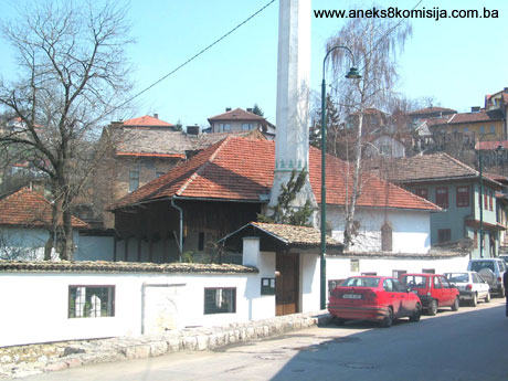 Hadžijska (Vekil Harčova) džamija u Sarajevu, graditeljska cjelina