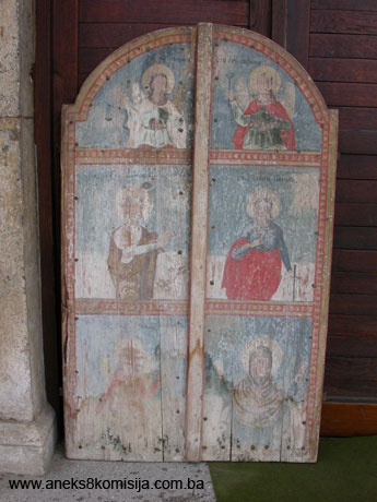 Crkva brvnara posvećena sv. Nikoli u Romanovcima, graditeljska cjelina