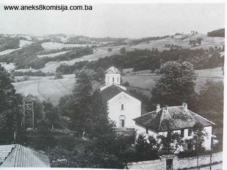 Manastir Papraća u Papraći, graditeljska cjelina