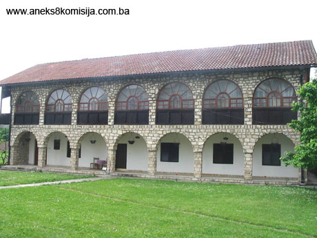 Manastir Papraća u Papraći, graditeljska cjelina