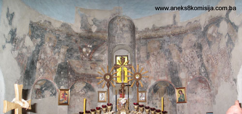 Manastir Papraća u Papraći, graditeljska cjelina