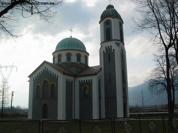 Pravoslavna crkva sv. Save u Blažuju sa grobljem, opština Ilidža, graditeljska cjelina