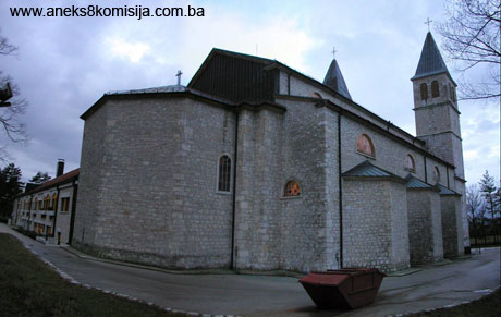 Franjevački samostan Gorica, graditeljska cjelina