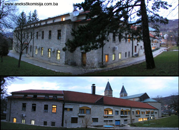 Franjevački samostan Gorica, graditeljska cjelina