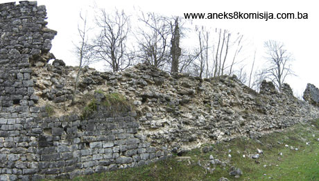 Stari grad Bijela Stijena, graditeljska cjelina