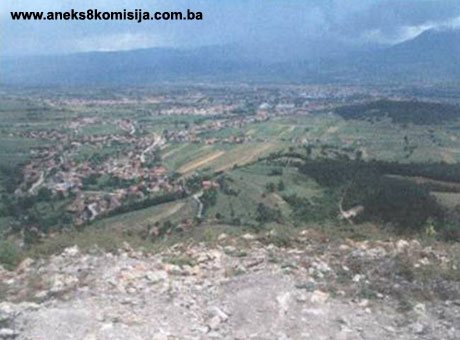 Stari grad Vesela straža, historijsko područje