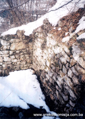 Stari grad Vesela straža, historijsko područje