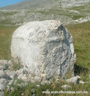 Nekropola sa stećcima Donje Bare, historijsko područje