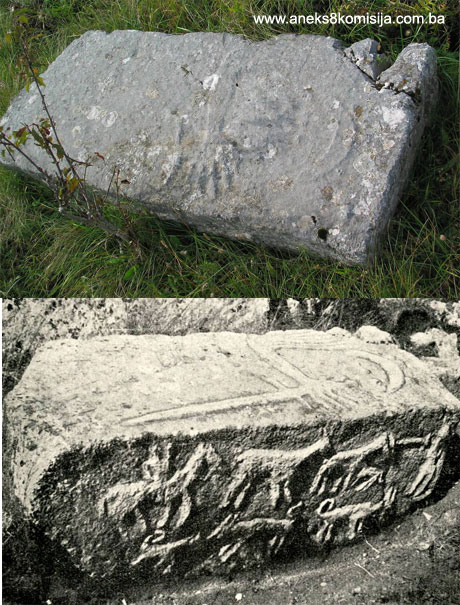 Nekropola sa stećcima Gvozno, historijsko područje
