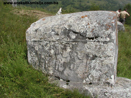 Nekropola sa stećcima Delijaš, historijsko područje