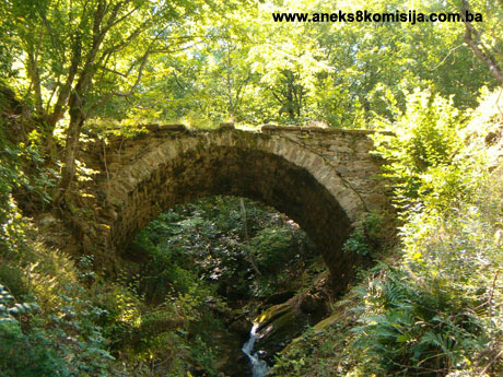 Most na Kožetini, historijski spomenik