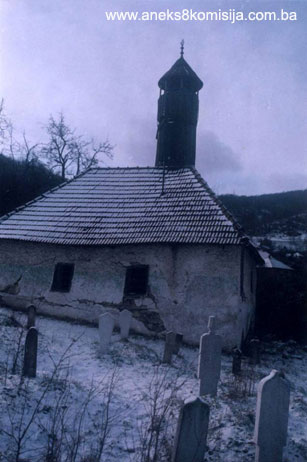 Stara džamija u selu Šenkovići, historijska građevina
