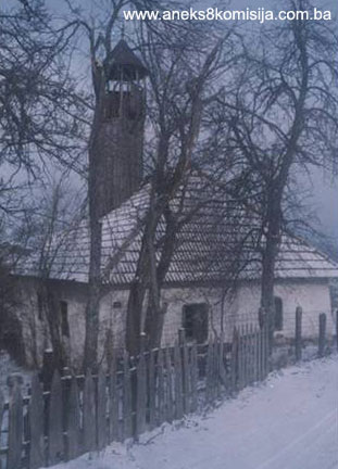 Stara džamija u selu Šenkovići, historijska građevina