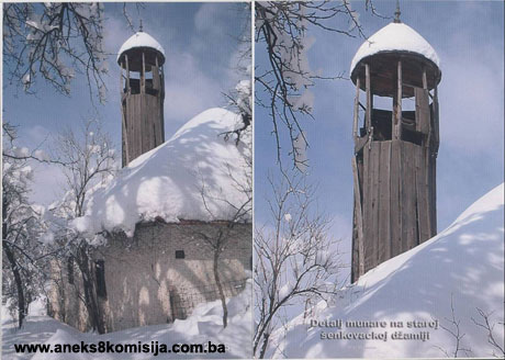 Stara džamija u selu Šenkovići, historijska građevina