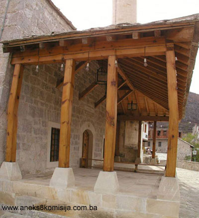 Nezir-agina džamija, graditeljska cjelina