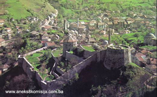 Stari grad u Travniku, graditeljska cjelina